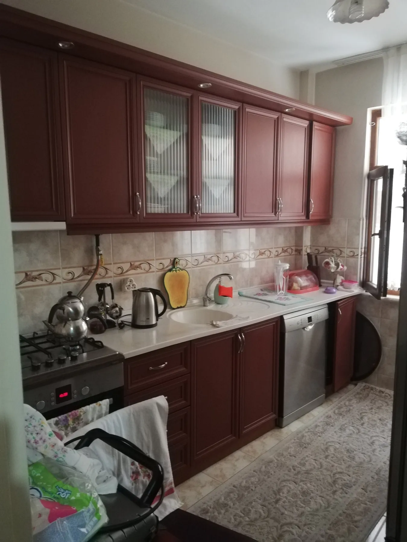 TRABZON / ORTAHİSAR AYASOFYA Mah .de TEMİZ MASRAFSIZ 3+1 155 M2 KENDİNE AİT BAHÇELİ SATILIK DAİRE — görsel 9
